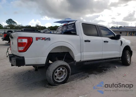 2022 Ford F150 Supercrew из США, поврежденный, VIN 1FTFW1E52NKD18507